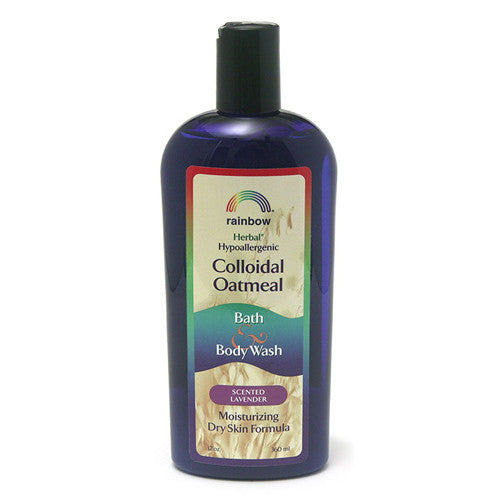 Rainbow Research Colloidal Oatmeal Bath And Body Wash, Lavender Scent - 12 Oz